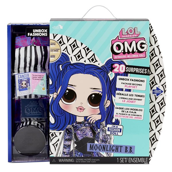 Кукла LOL Surprise OMG Doll Series 4.5 Moonlight B.B. 572794 купить,NaN