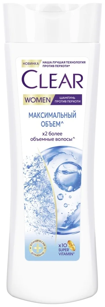 Шампунь Clear максимальный объем 380 мл купить,NaN