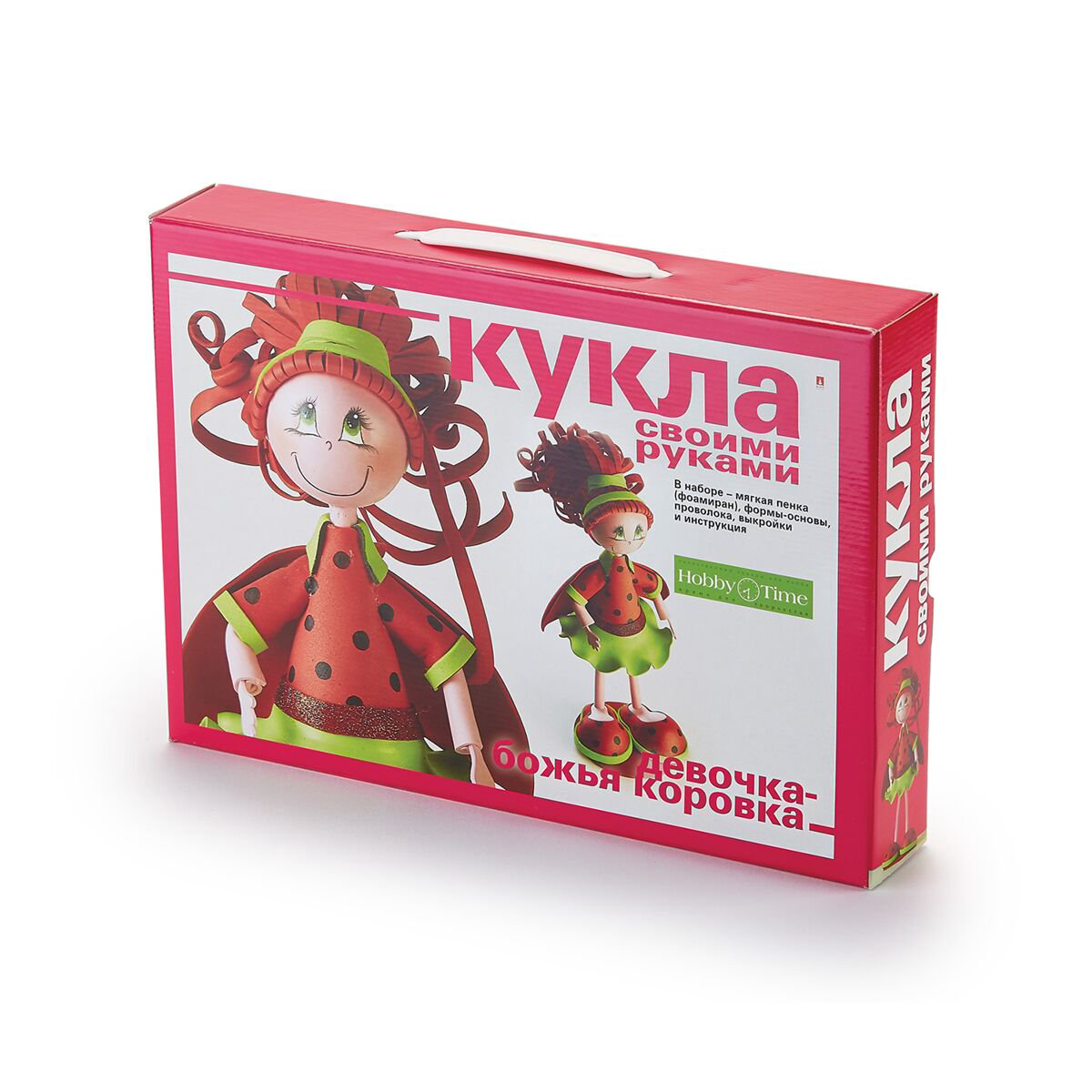 Набор для творчества Hobby Time Девочка-Божья коровка 2-087/01 купить,NaN