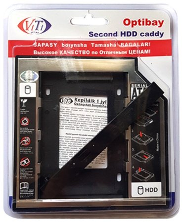Переходник ViTi SATA - SATA Optibay 12.7 - ForteMarket Переходник ViTi SATA - SATA Optibay 12.7 купить,0