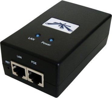 Переходник Ubiquiti RJ-45 - RJ-45 POE-24-24W-G купить,NaN