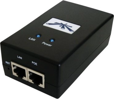 Переходник Ubiquiti RJ-45 - RJ-45 POE-24-24W-G купить,NaN