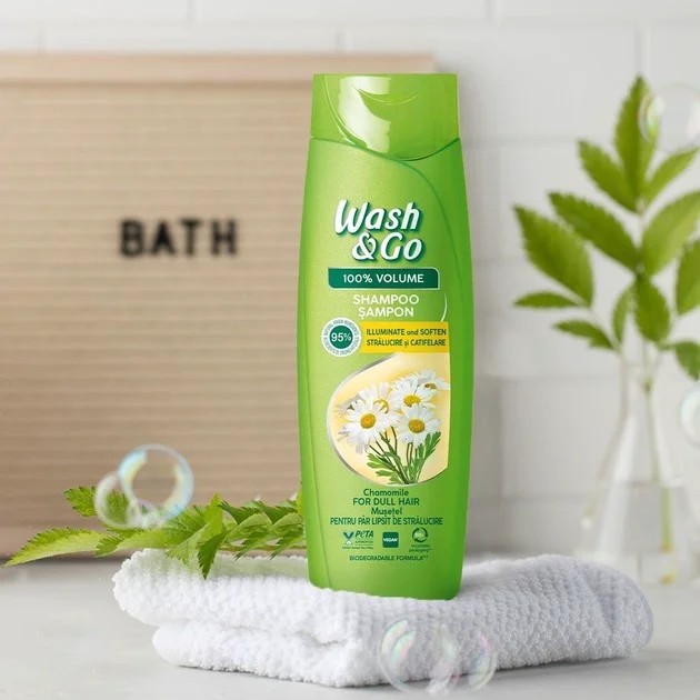 Шампунь Wash&Go блеск и смягчение ромашка 180 мл - ForteMarket Шампунь Wash&Go блеск и смягчение ромашка 180 мл купить,NaN