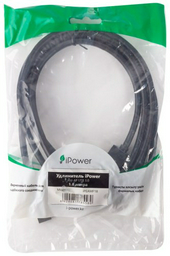 Кабель iPower USB 3.0 A - USB 3.0 A 1.8 м iPEAMF18