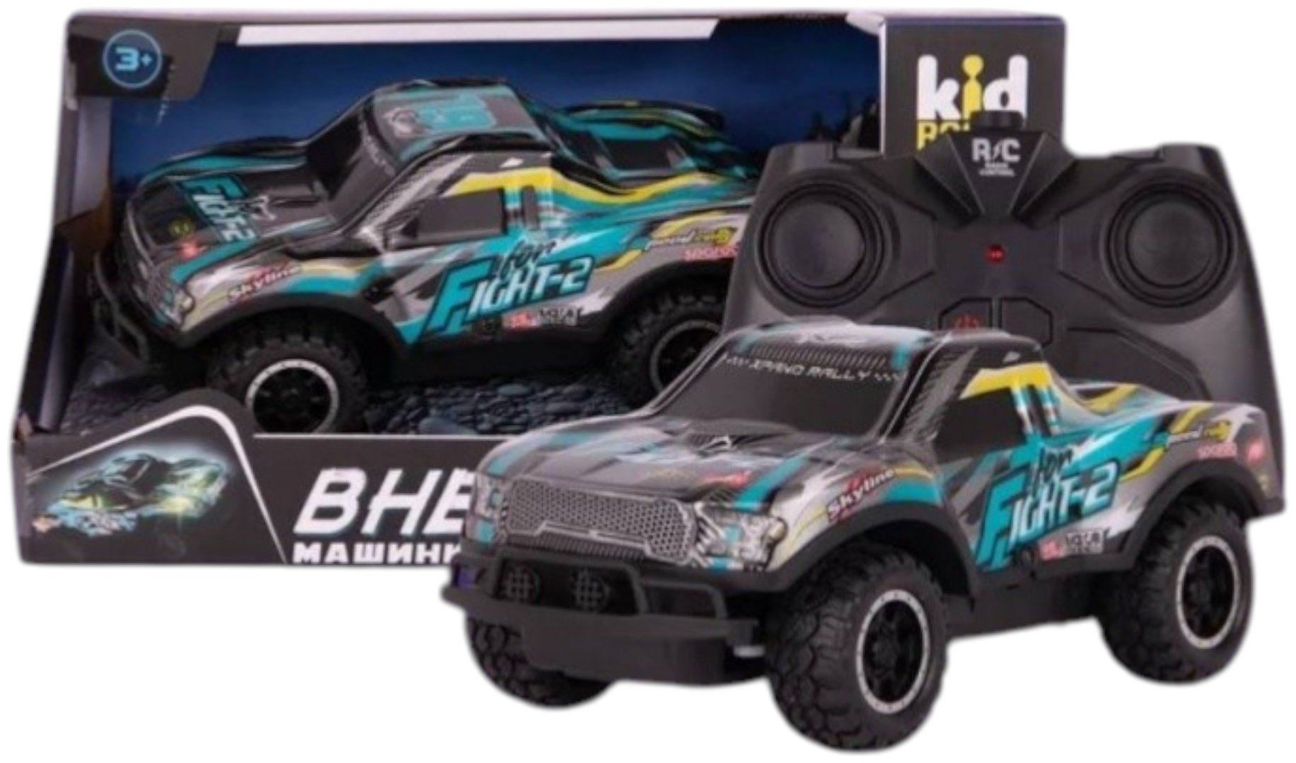 Машинка Jeep на радиоуправлении Kid Rocks RC1872