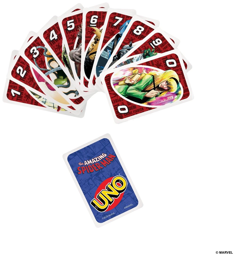 Настольная игра UNO Spider-Man - ForteMarket Настольная игра UNO Spider-Man купить,0