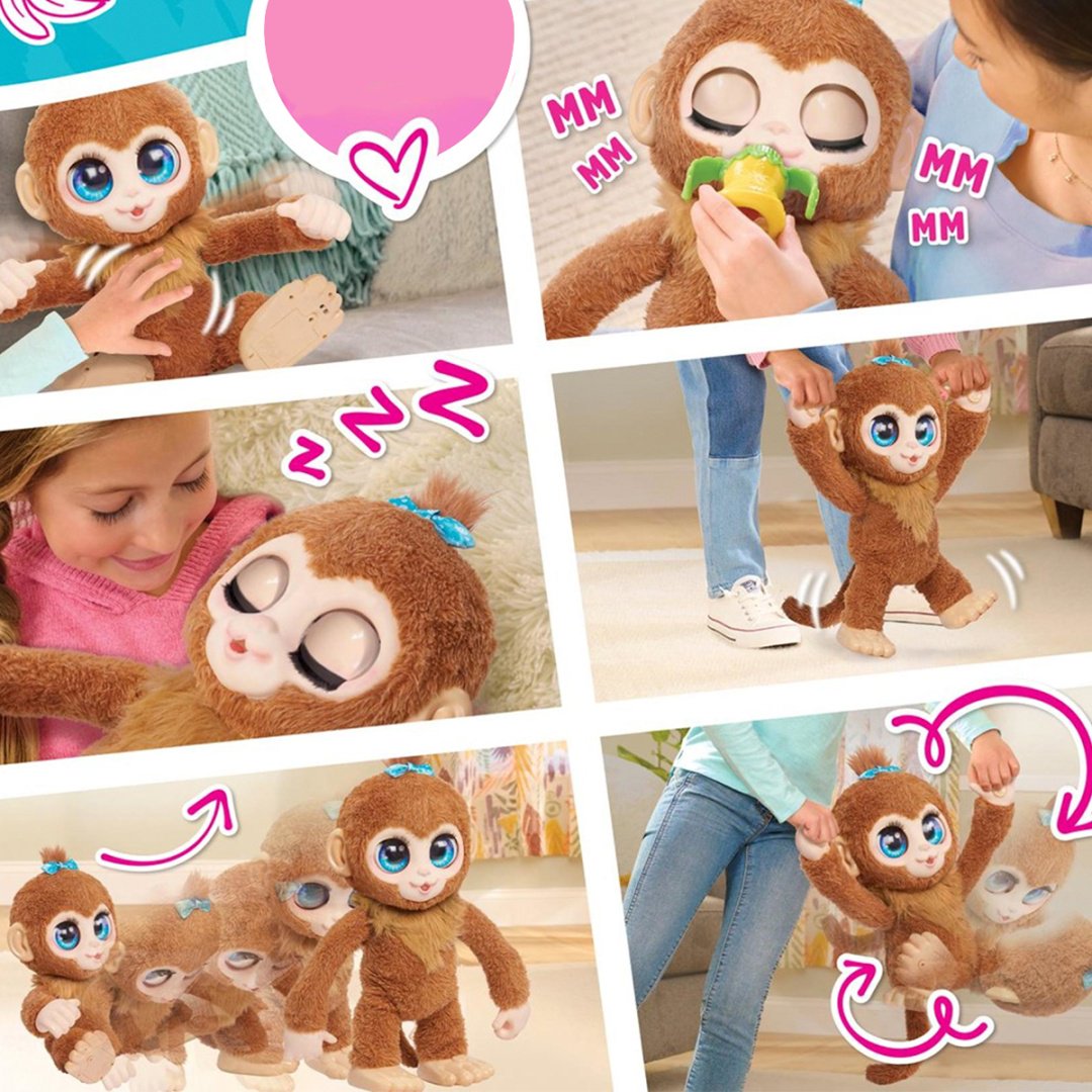 Интерактивная игрушка FurReal Friends Игривая обезьянка купить,0