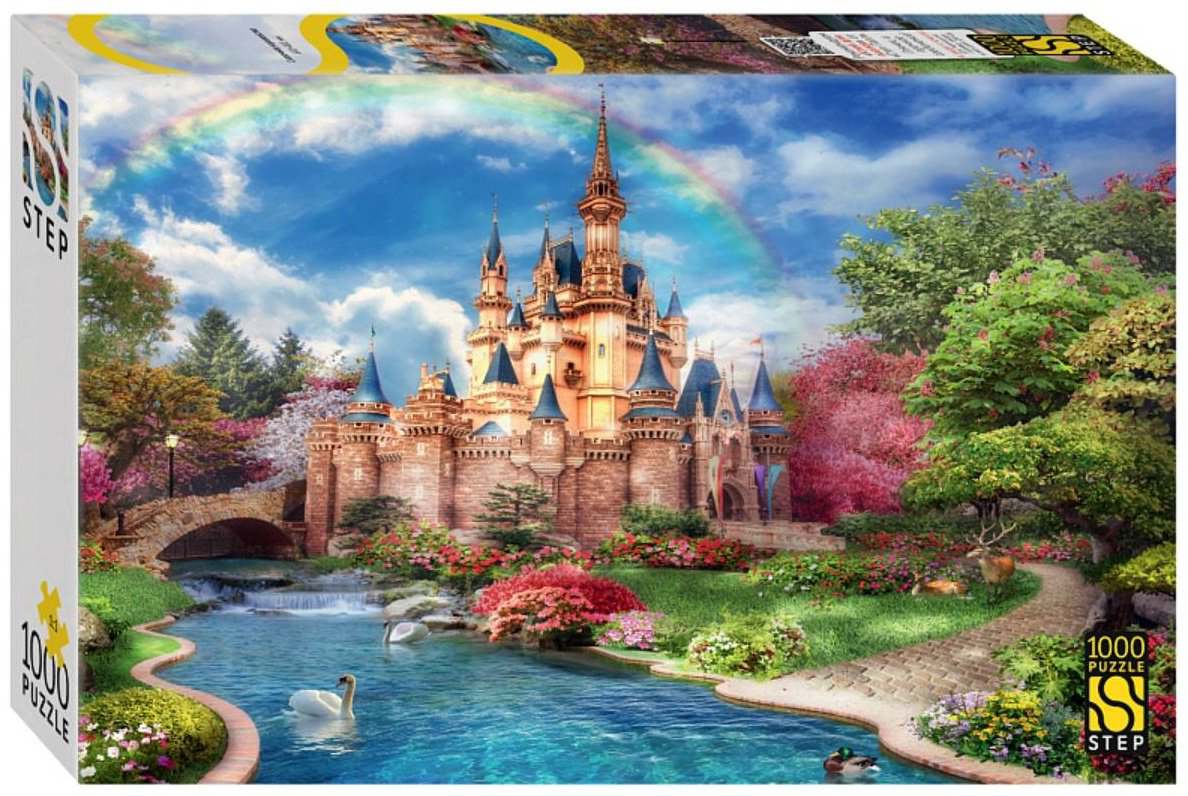 Пазл Step Puzzle Сказочное королевство классический 1000 деталей купить,NaN