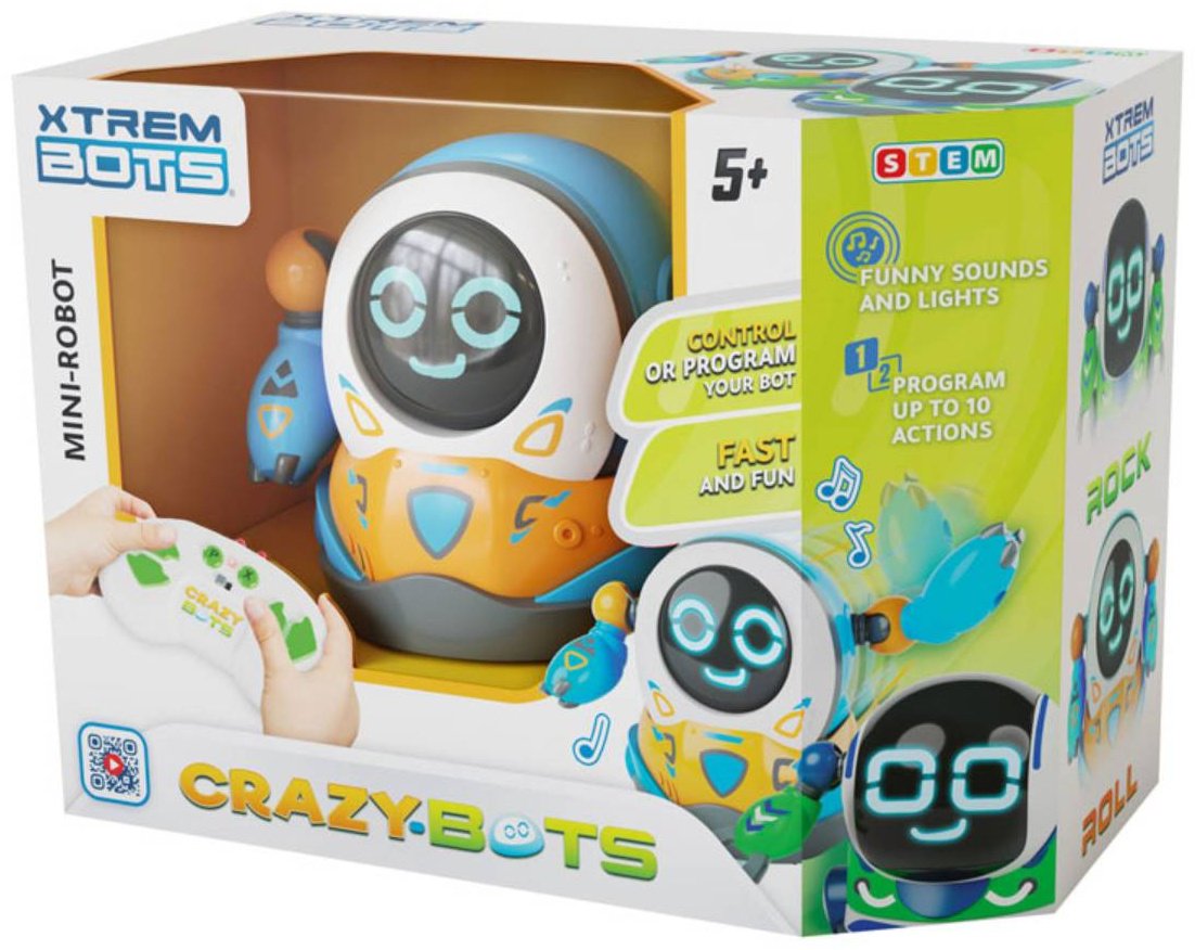 Робот Blue Rocket Roll, высота 10 см - ForteMarket Робот Blue Rocket Roll, высота 10 см купить,0
