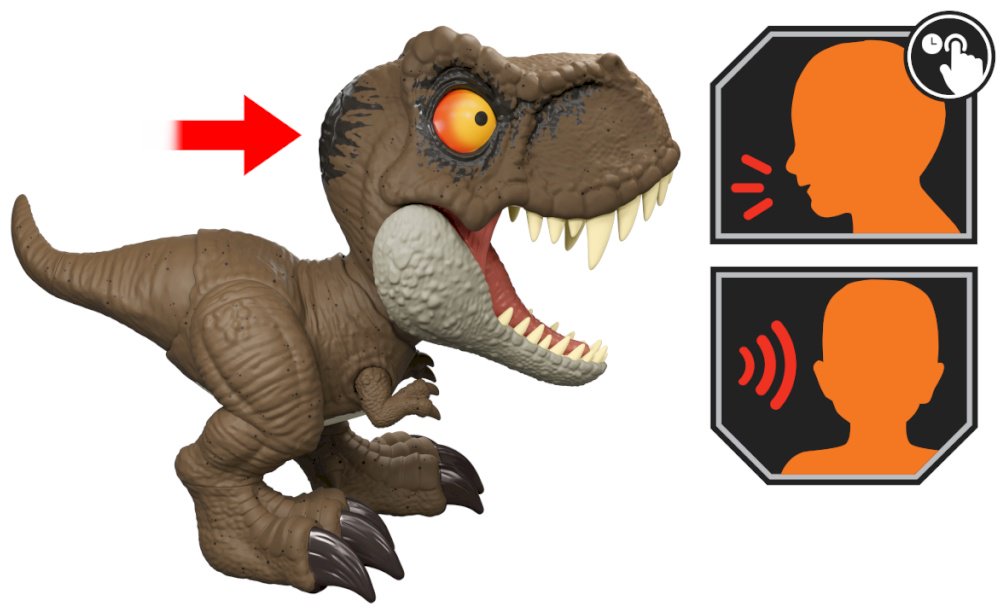 Интерактивная игрушка Jurassic World T-Rex - ForteMarket Интерактивная игрушка Jurassic World T-Rex купить,0