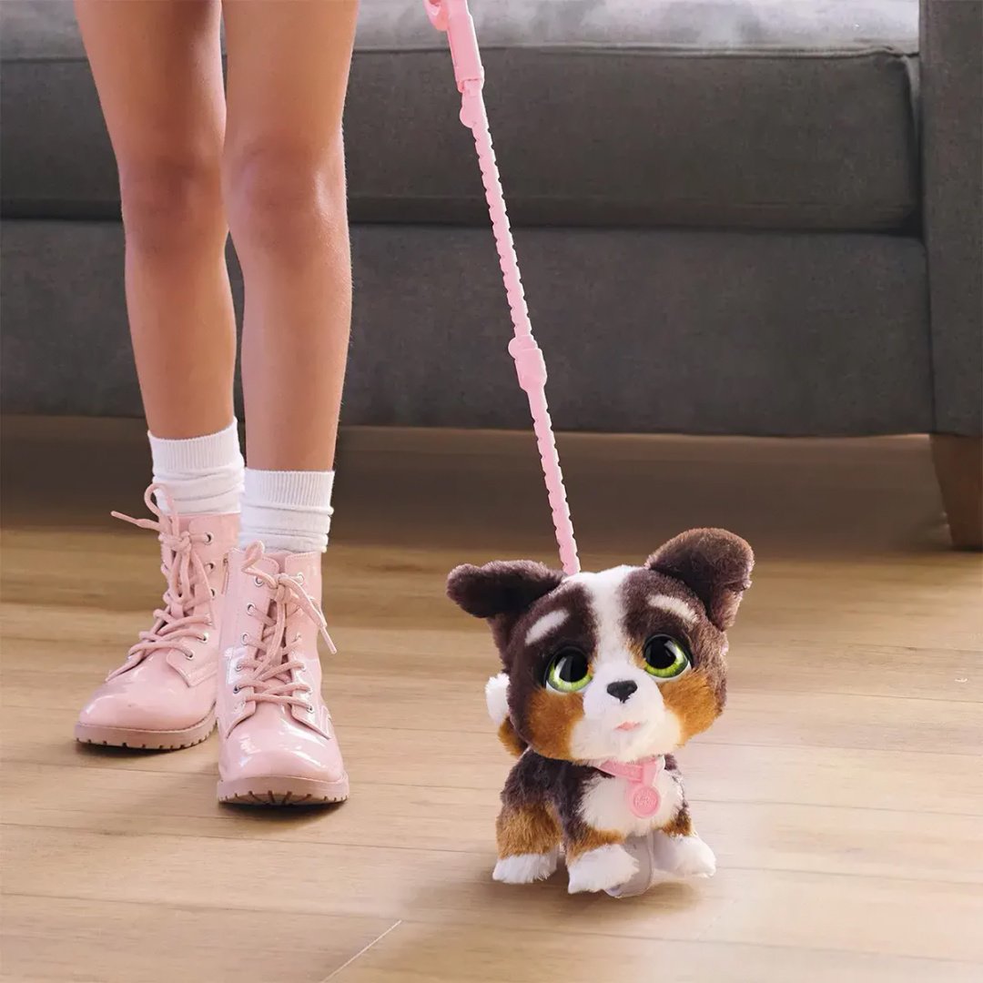 Интерактивная игрушка FurReal Friends Щенок на прогулке купить,0