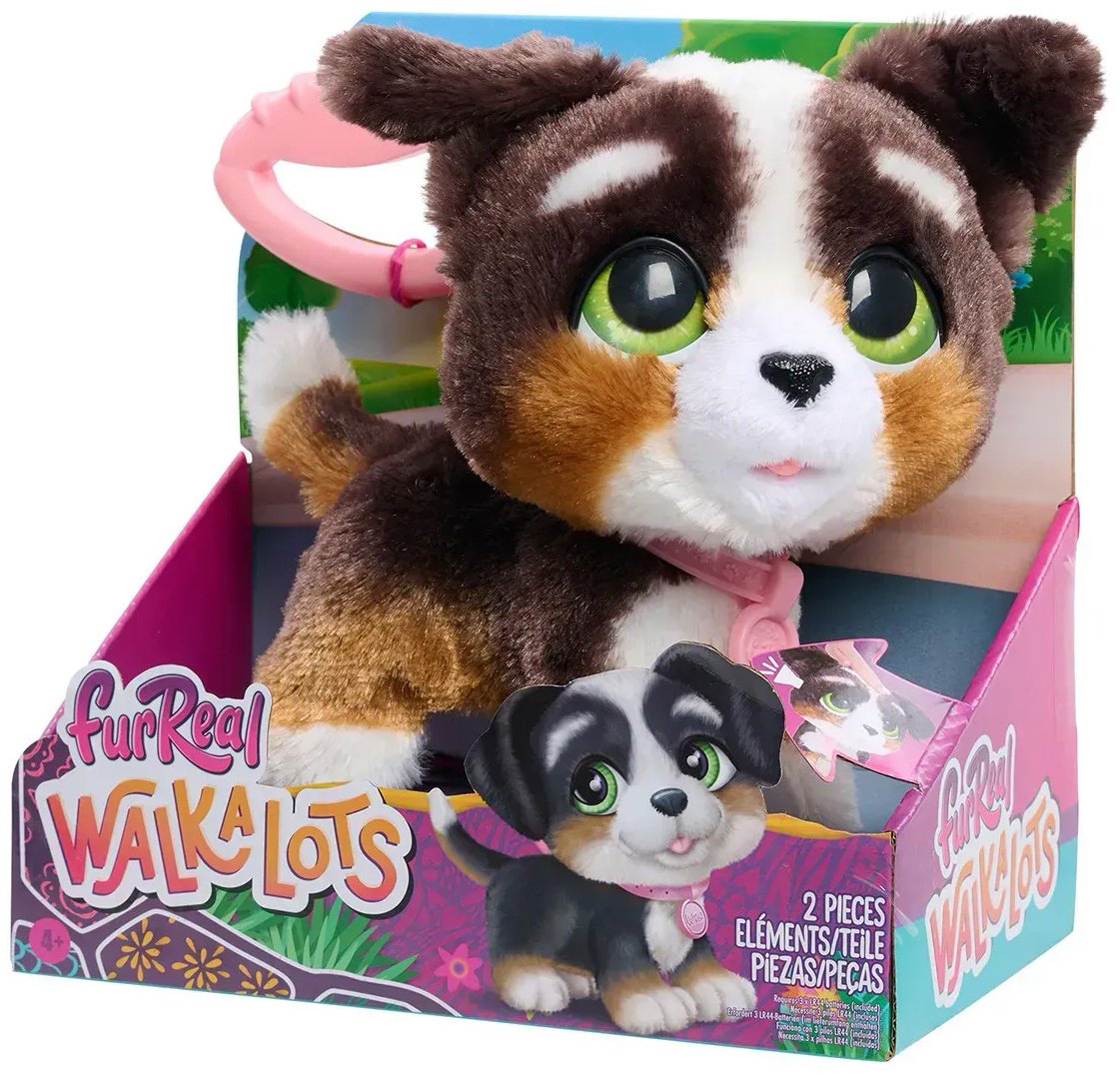 Интерактивная игрушка FurReal Friends Щенок на прогулке купить,0