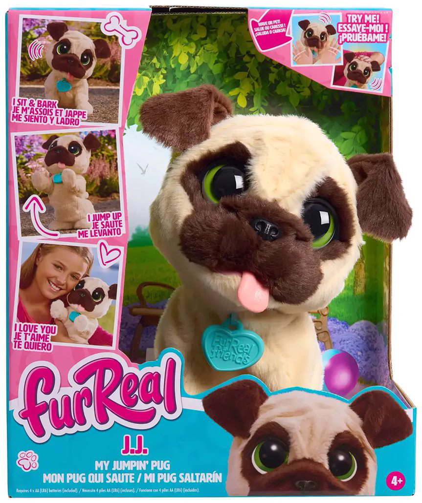 Интерактивная игрушка FurReal Friends Мой неугомонный мопс купить,NaN
