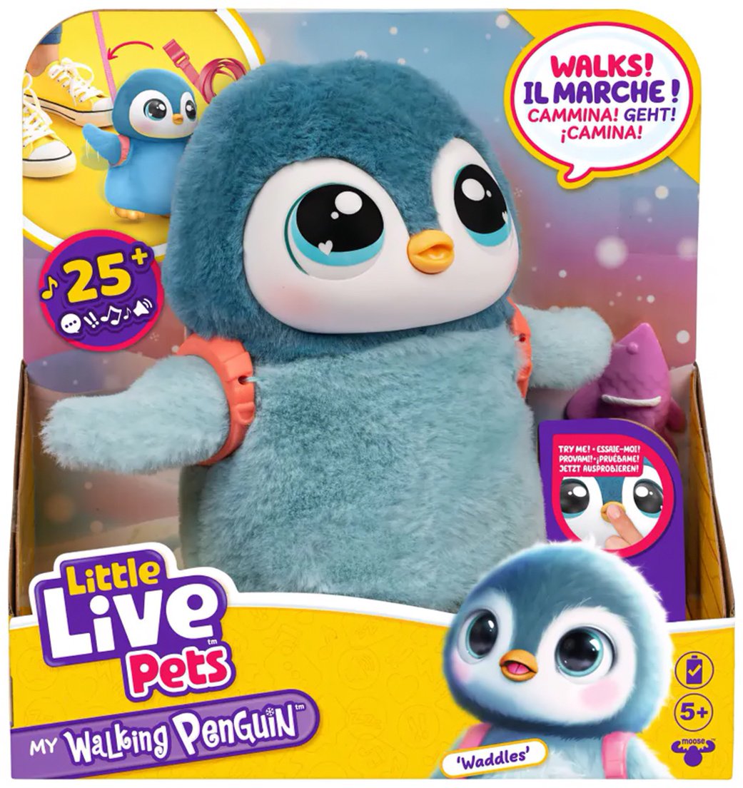 Интерактивная игрушка Little Live Pets Пингвинчик купить,0
