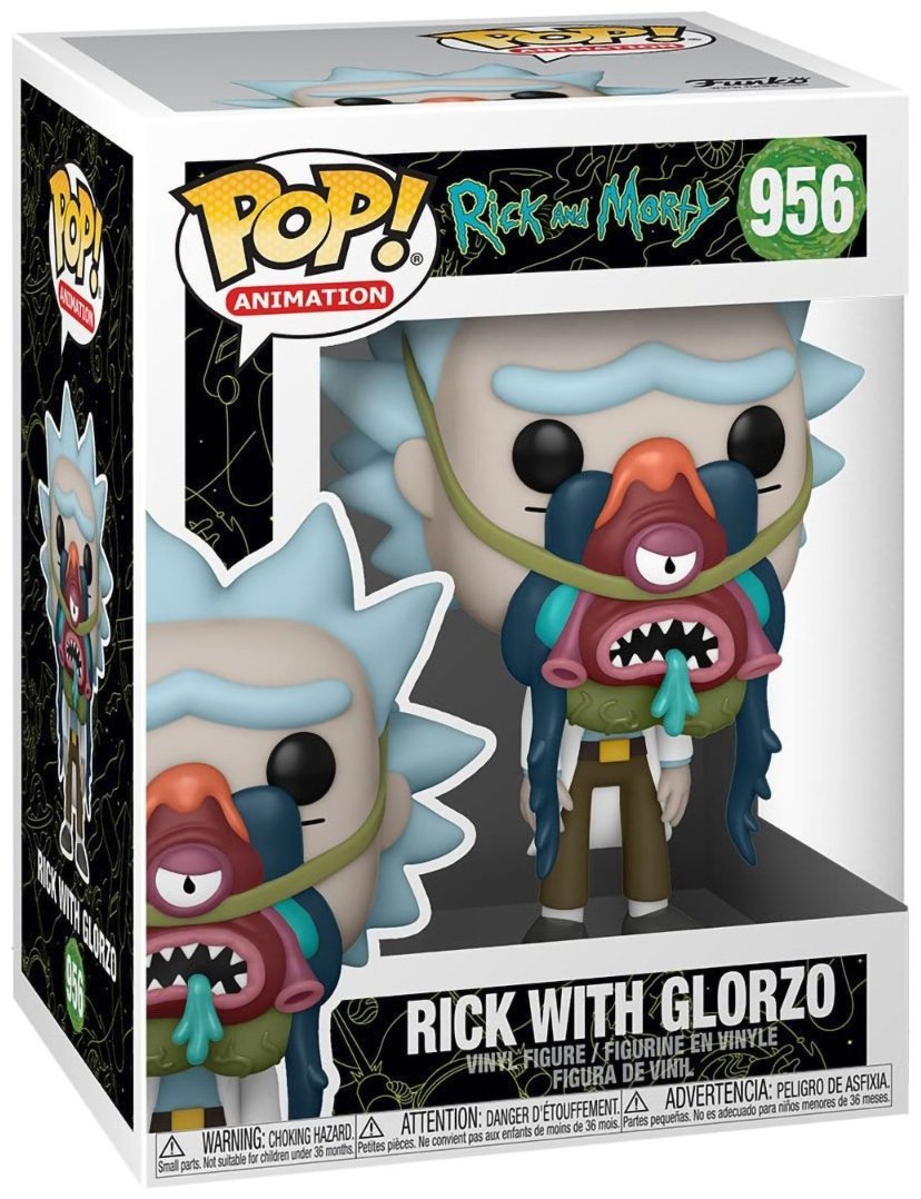 Funko Rick w/ Glorzo 9 см 1 шт
