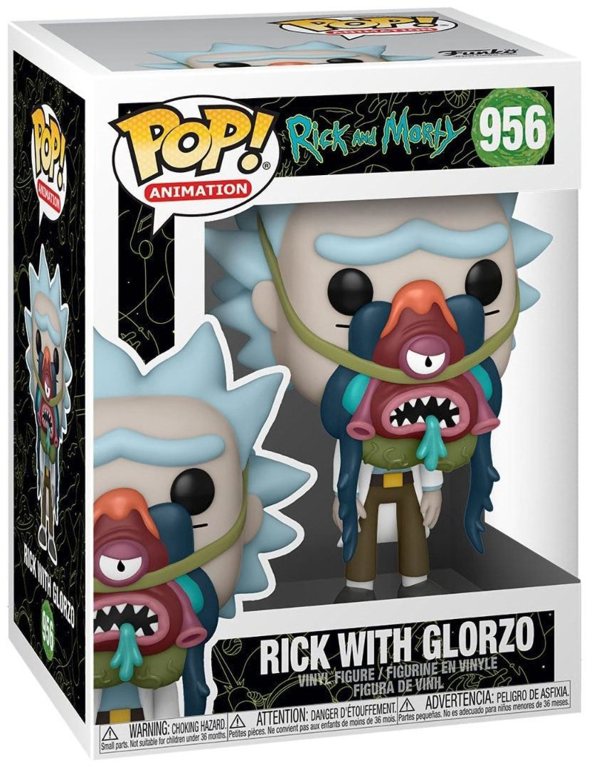 Funko Rick w/ Glorzo 9 см 1 шт купить,NaN