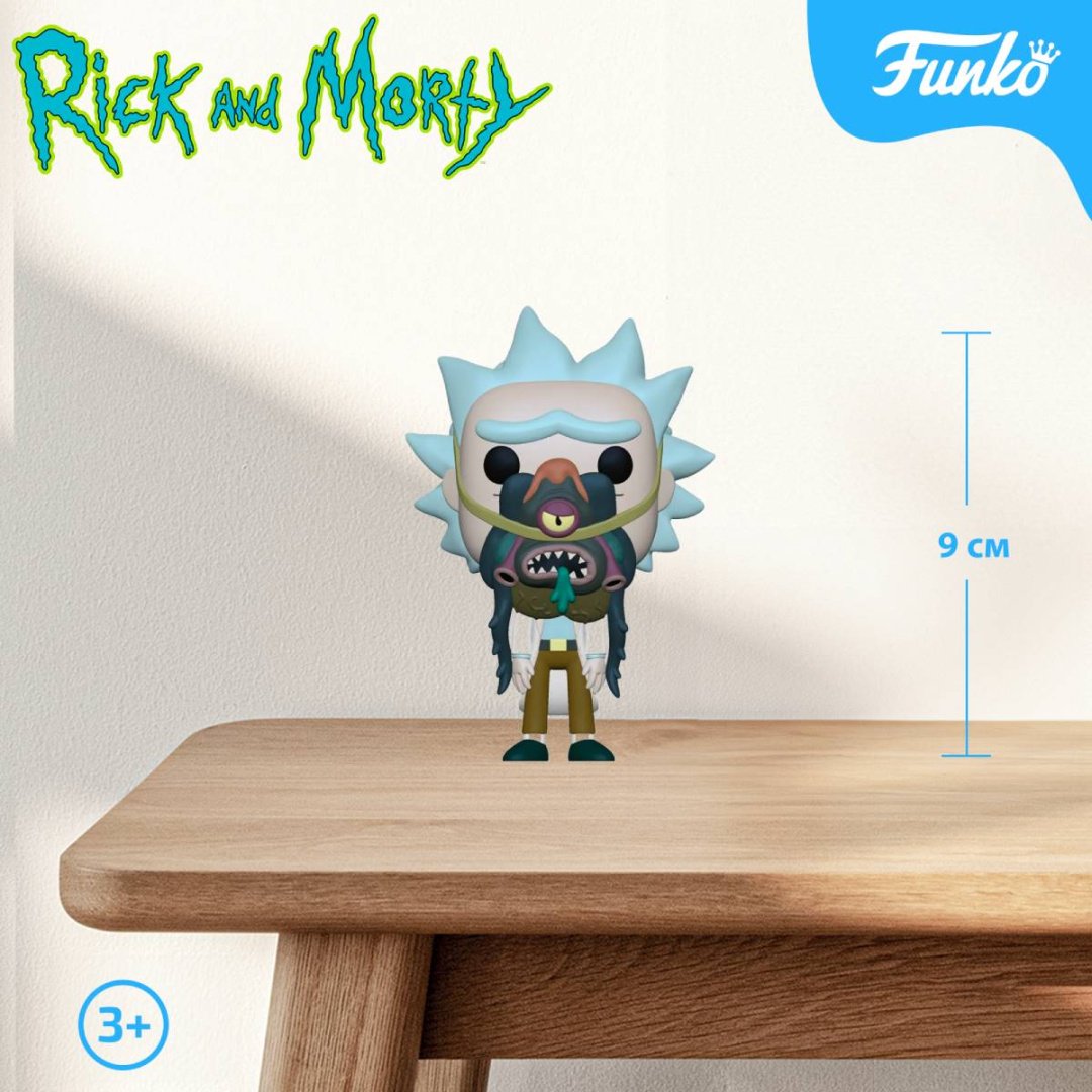 Funko Rick w/ Glorzo 9 см 1 шт