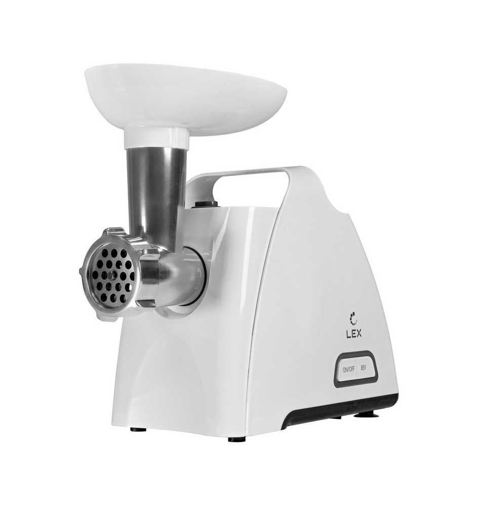Мясорубка Lex LX-4001-2 белая купить,NaN