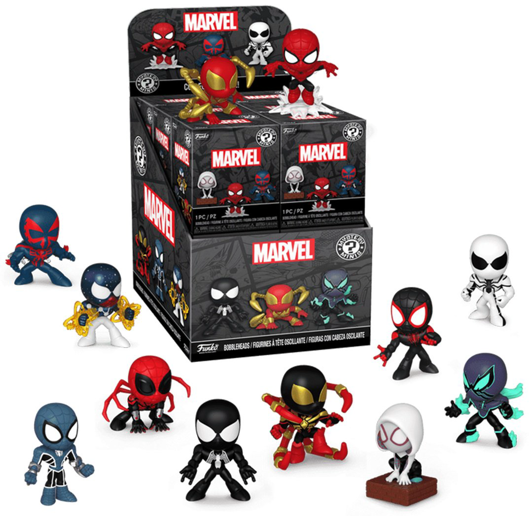 Фигурка Funko Marvel Comics.&nbsp;Mystery Minis (Spider-Man) 7.5 см 1 шт купить,NaN