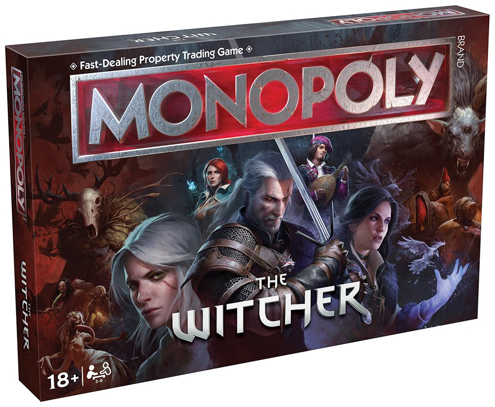 Настольная игра Hasbro: Монополия The Witcher, англ. купить,NaN