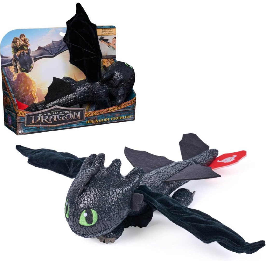 Мягкая игрушка How To Train Your Dragon Беззубик, 30 см
