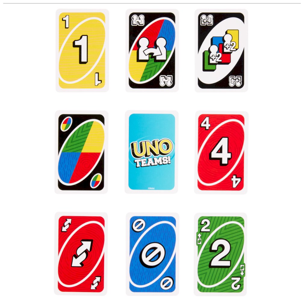 Настольная игра Mattel UNO Teams купить,0