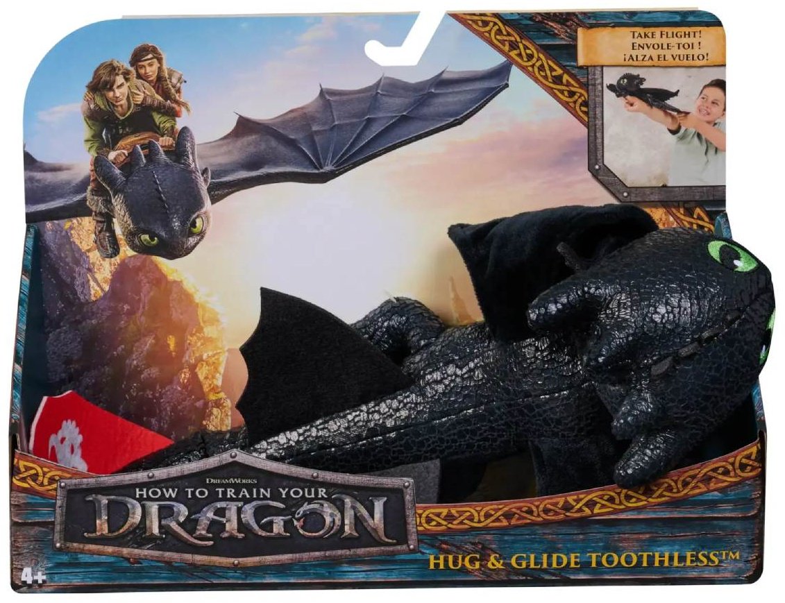 Мягкая игрушка How To Train Your Dragon Беззубик, 30 см купить,0