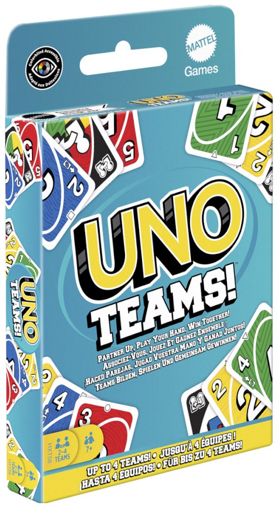 Настольная игра Mattel UNO Teams купить,0