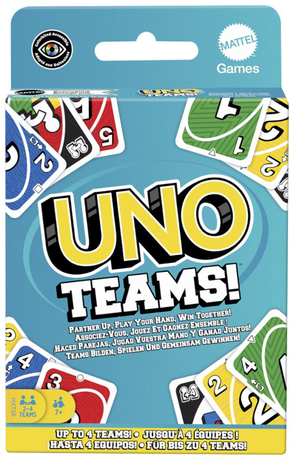 Настольная игра Mattel UNO Teams купить,NaN