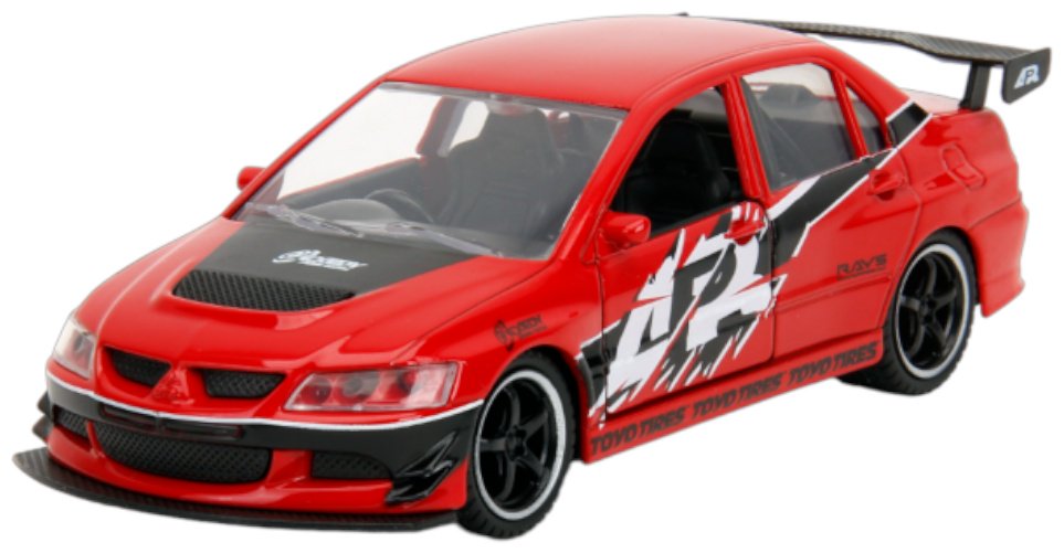 Легковая Jada Toys MITSUBISHI LANCER EVOLUTION IX красный