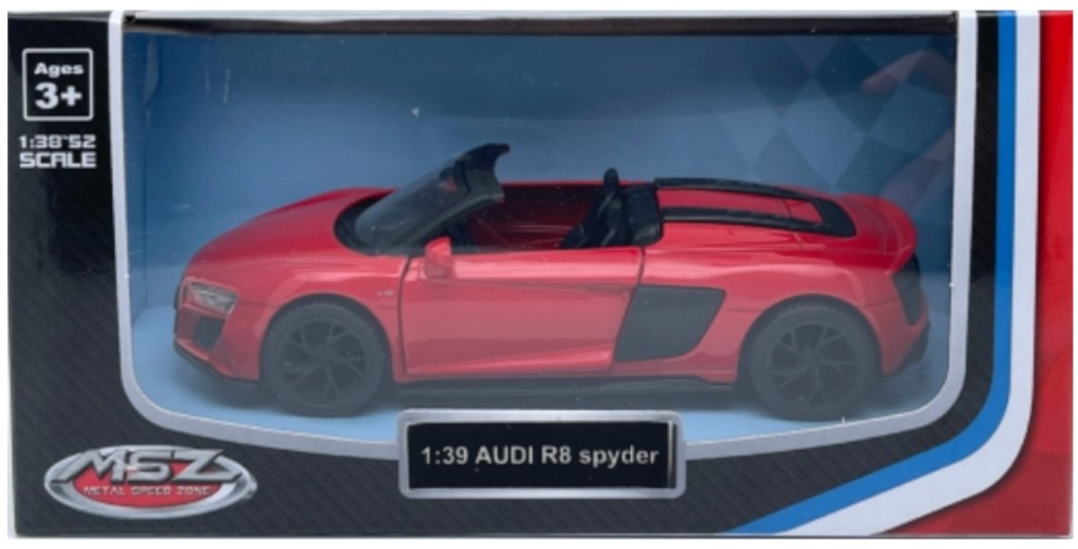 Легковая MSZ Audi R8 Spyder красный - ForteMarket Легковая MSZ Audi R8 Spyder красный купить,0