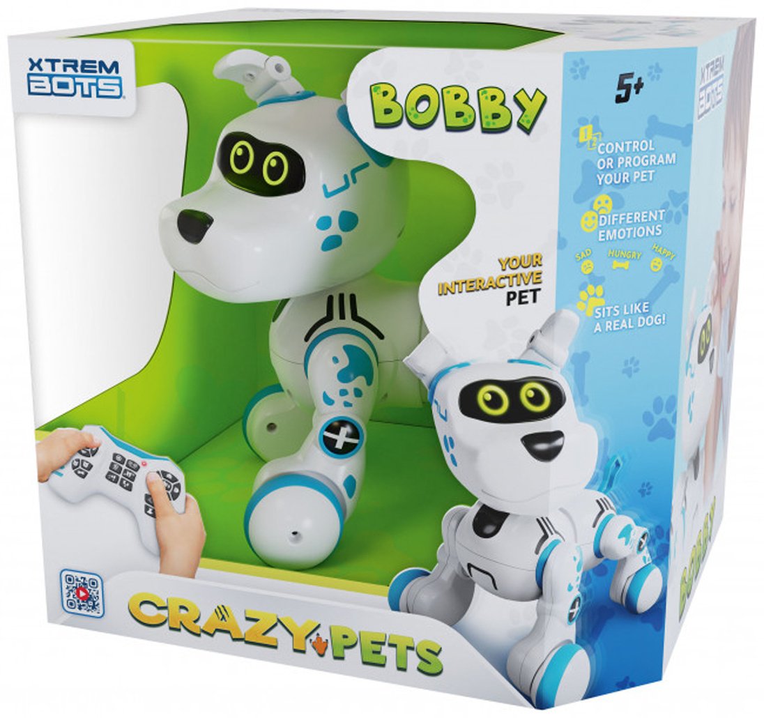 Робот Blue Rocket Crazy Petz, высота 19 см купить,0