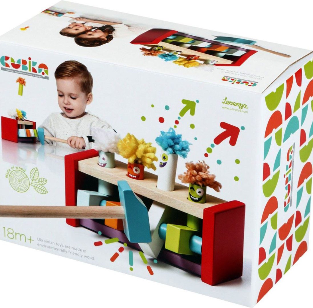Игровой центр Cubika Забивалка клоуны прыгуны купить,0