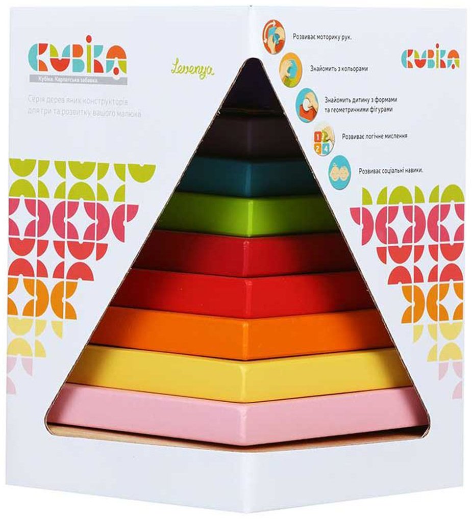 Пирамидка Cubika пирамидка - ForteMarket Пирамидка Cubika пирамидка купить,0