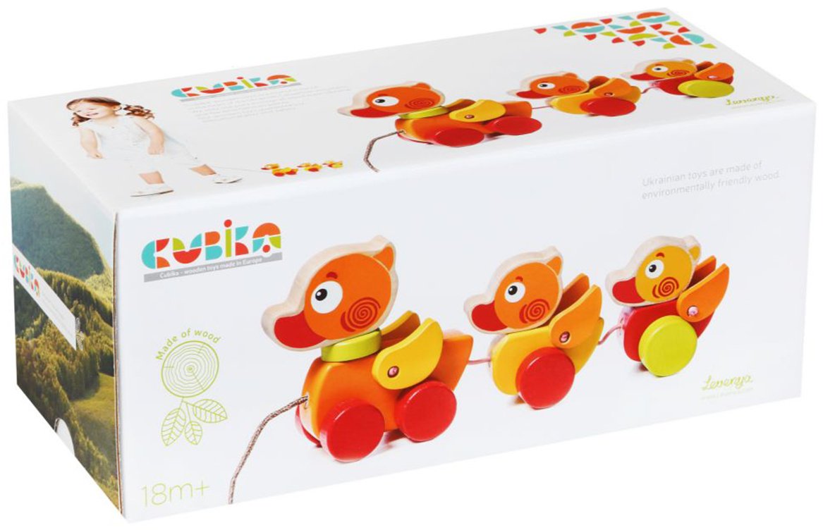 Каталка Cubika Каталка "Уточки" - ForteMarket Каталка Cubika Каталка "Уточки" купить,0
