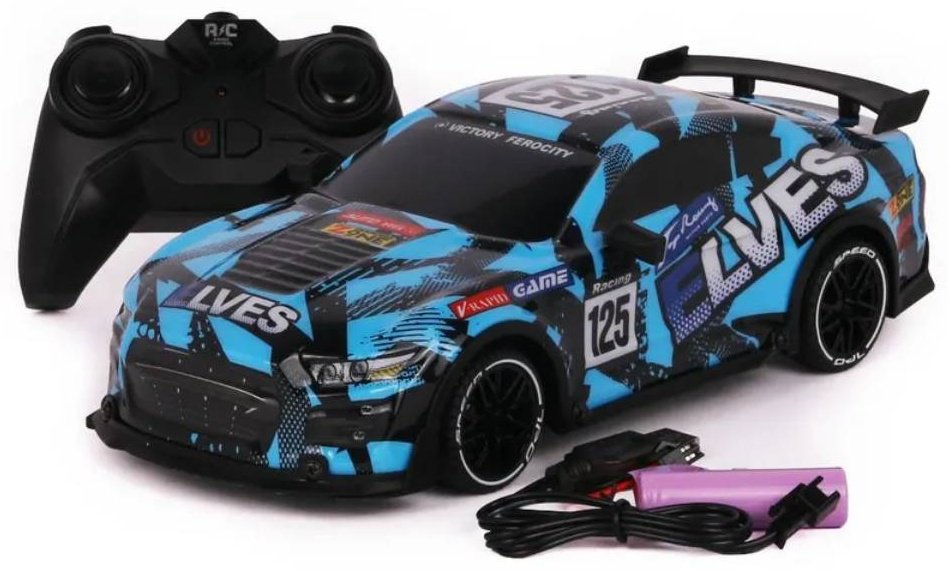 Машинка Subaru на радиоуправлении Kid Rocks RC1871A