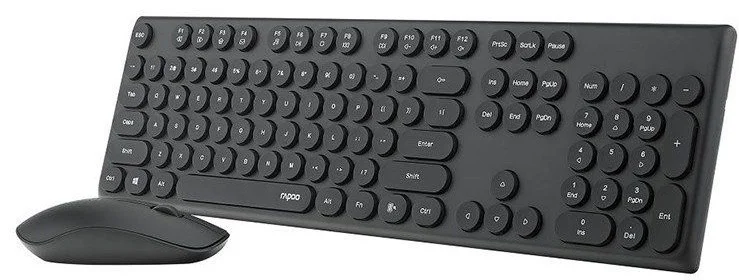 Клавиатура + Мышь Rapoo X260S Black купить,0