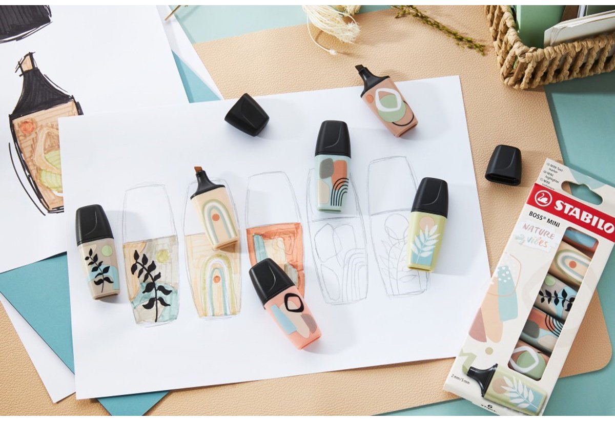 Маркер STABILO BOSS MINI Naturevibes, 3 шт, 2 мм, мультиколор - ForteMarket Маркер STABILO BOSS MINI Naturevibes, 3 шт, 2 мм, мультиколор купить,0