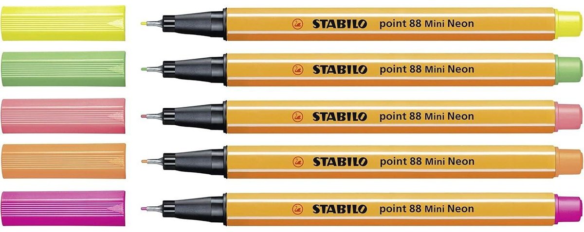 Ручка капиллярная STABILO Creative Tips ARTY 68868/08-1 8 шт, 1 мм, цвет чернил мультиколор купить,0