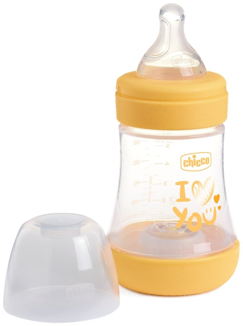 Бутылочка Chicco 00020211310040 150 мл желтый