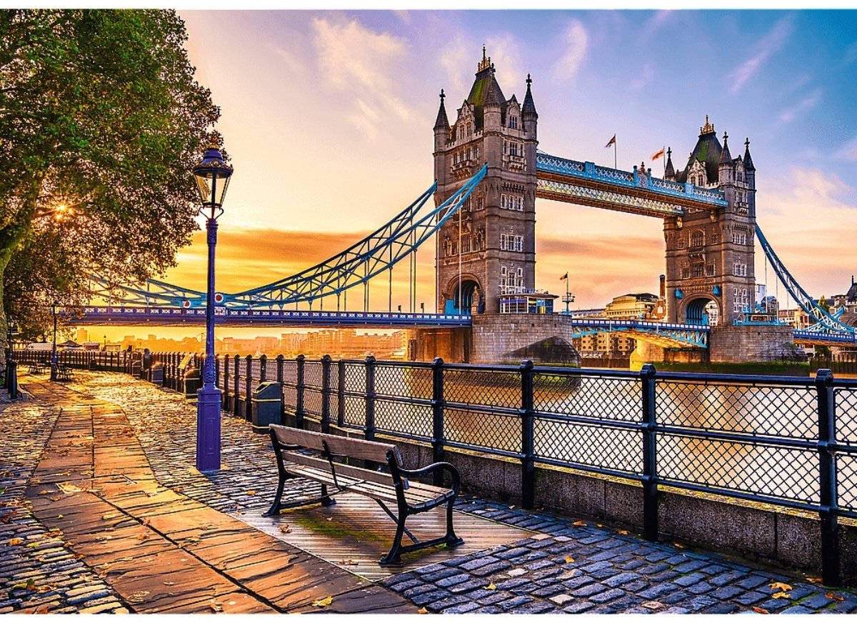 Пазл Trefl Тауэрский мост, London классический 1000 деталей - ForteMarket Пазл Trefl Тауэрский мост, London классический 1000 деталей купить,0