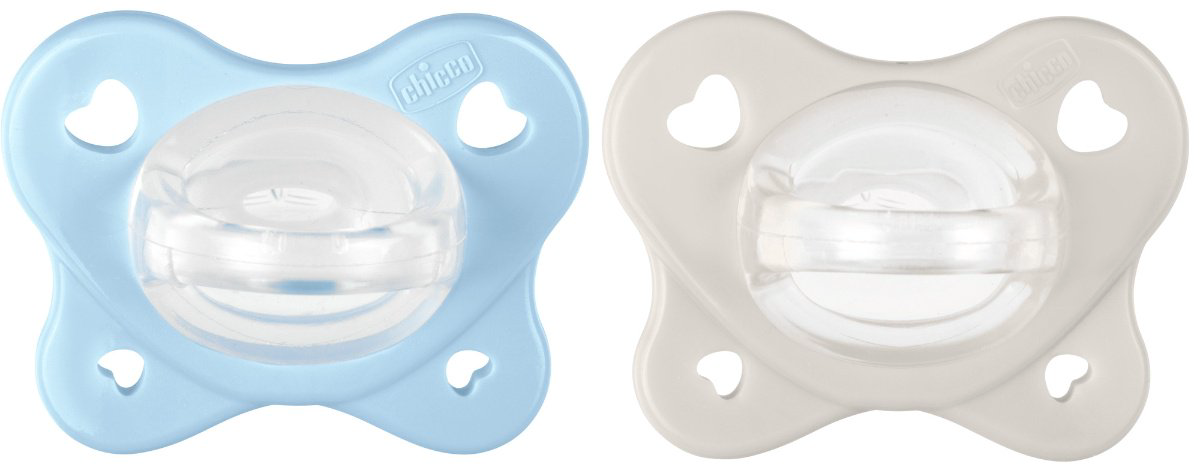 Пустышка Chicco PhysioForma Dual Soft 2-6 м 00073088610000, 2 шт, мультиколор купить,NaN