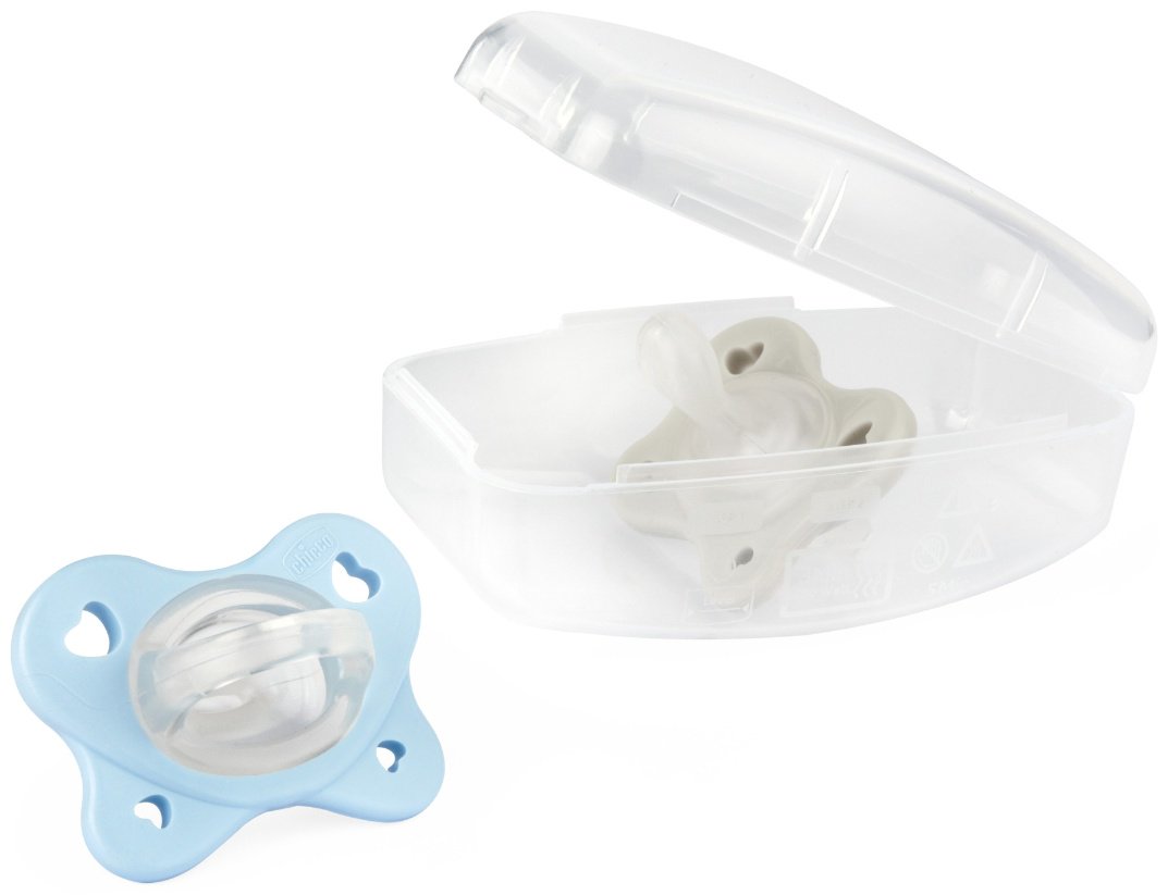Пустышка Chicco PhysioForma Dual Soft 2-6 м 00073088610000, 2 шт, мультиколор купить,0