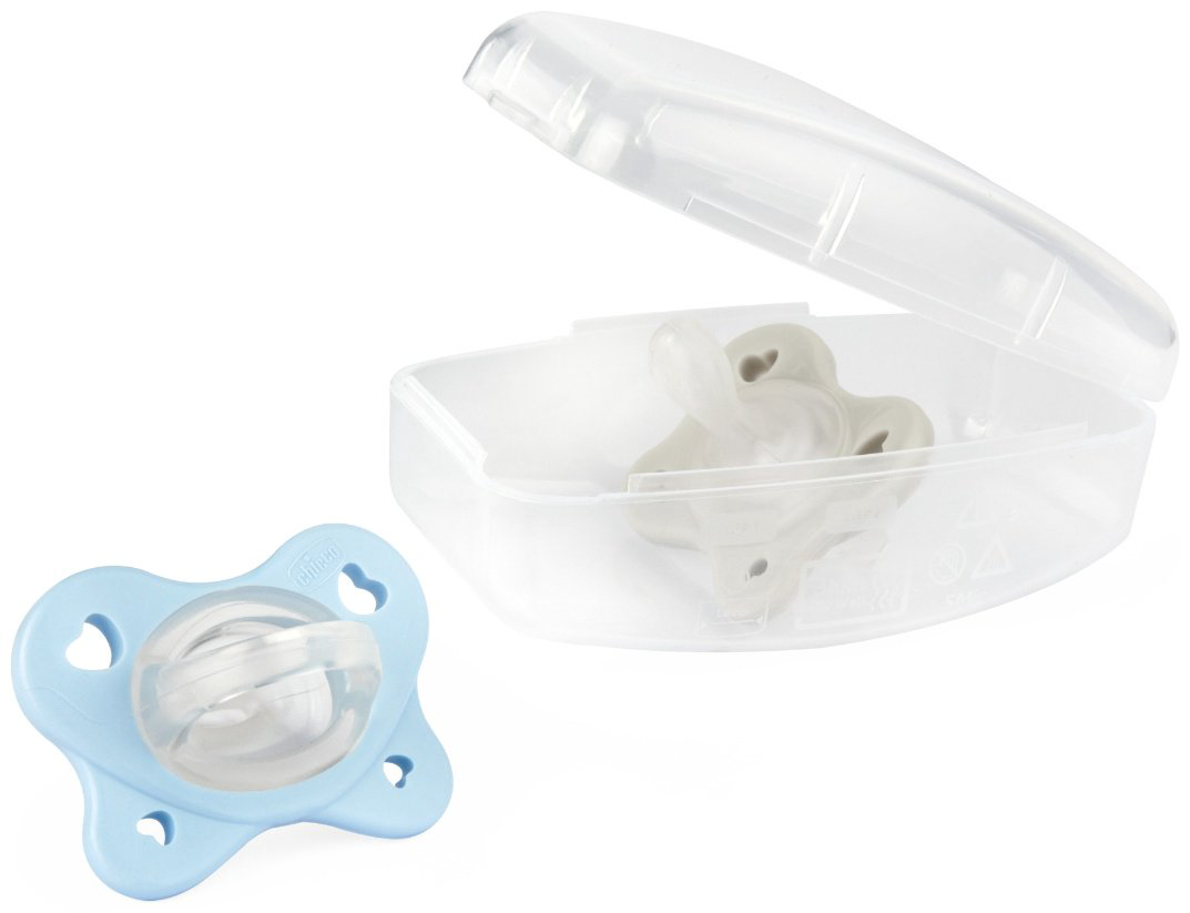Пустышка Chicco PhysioForma Dual Soft 2-6 м 00073088610000, 2 шт, мультиколор купить,NaN
