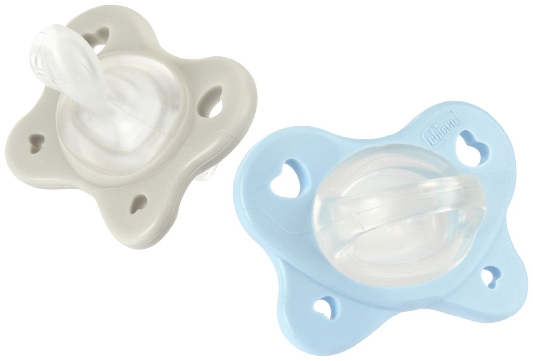Пустышка Chicco PhysioForma Dual Soft 2-6 м 00073088610000, 2 шт, мультиколор купить,0