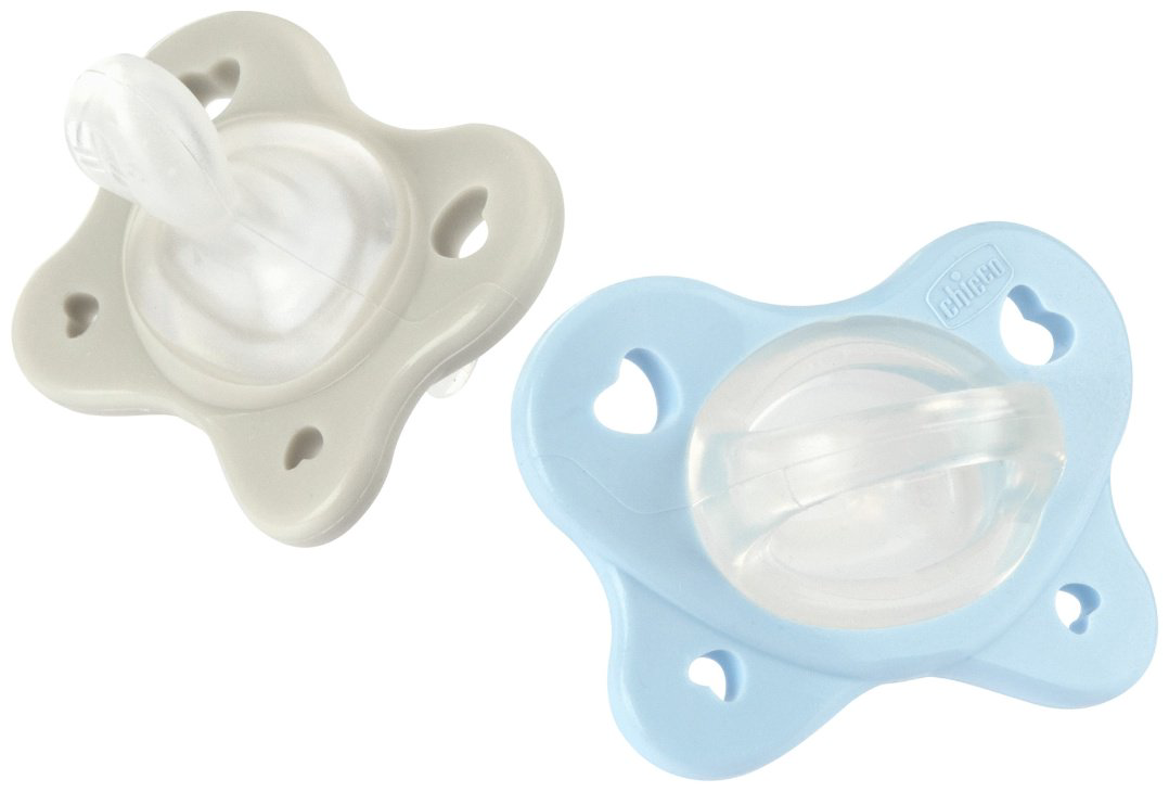Пустышка Chicco PhysioForma Dual Soft 2-6 м 00073088610000, 2 шт, мультиколор купить,NaN