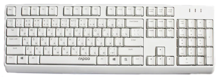 Клавиатура + Мышь Rapoo X130PRO 009400 White купить,0