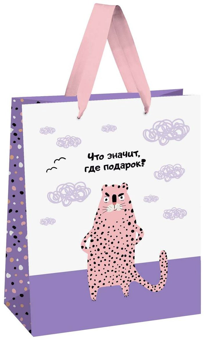 Подарочный пакет MESHU 1 шт картон 26х32 см купить,NaN