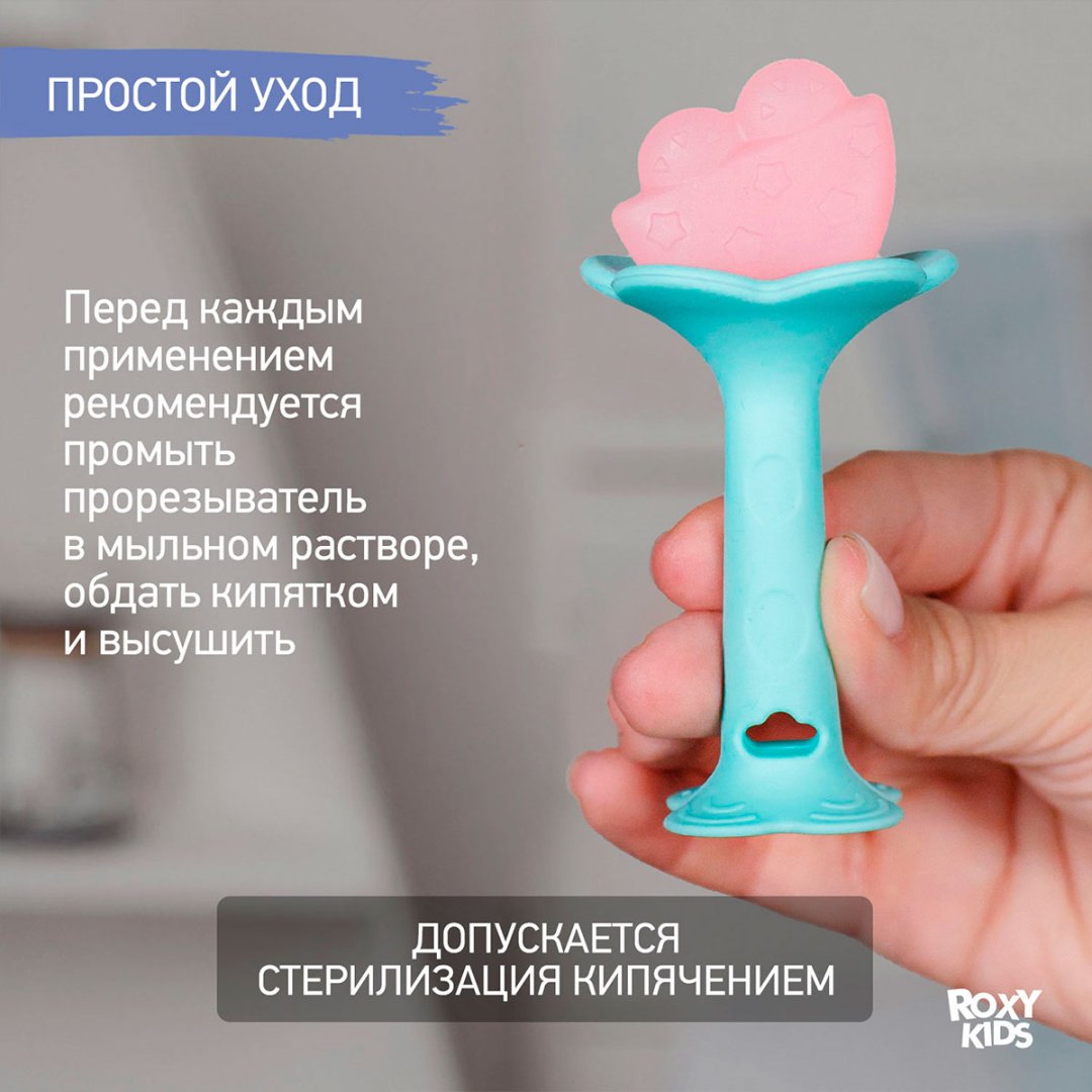 Прорезыватель Roxy RST-005, 2 шт, мультиколор купить,0