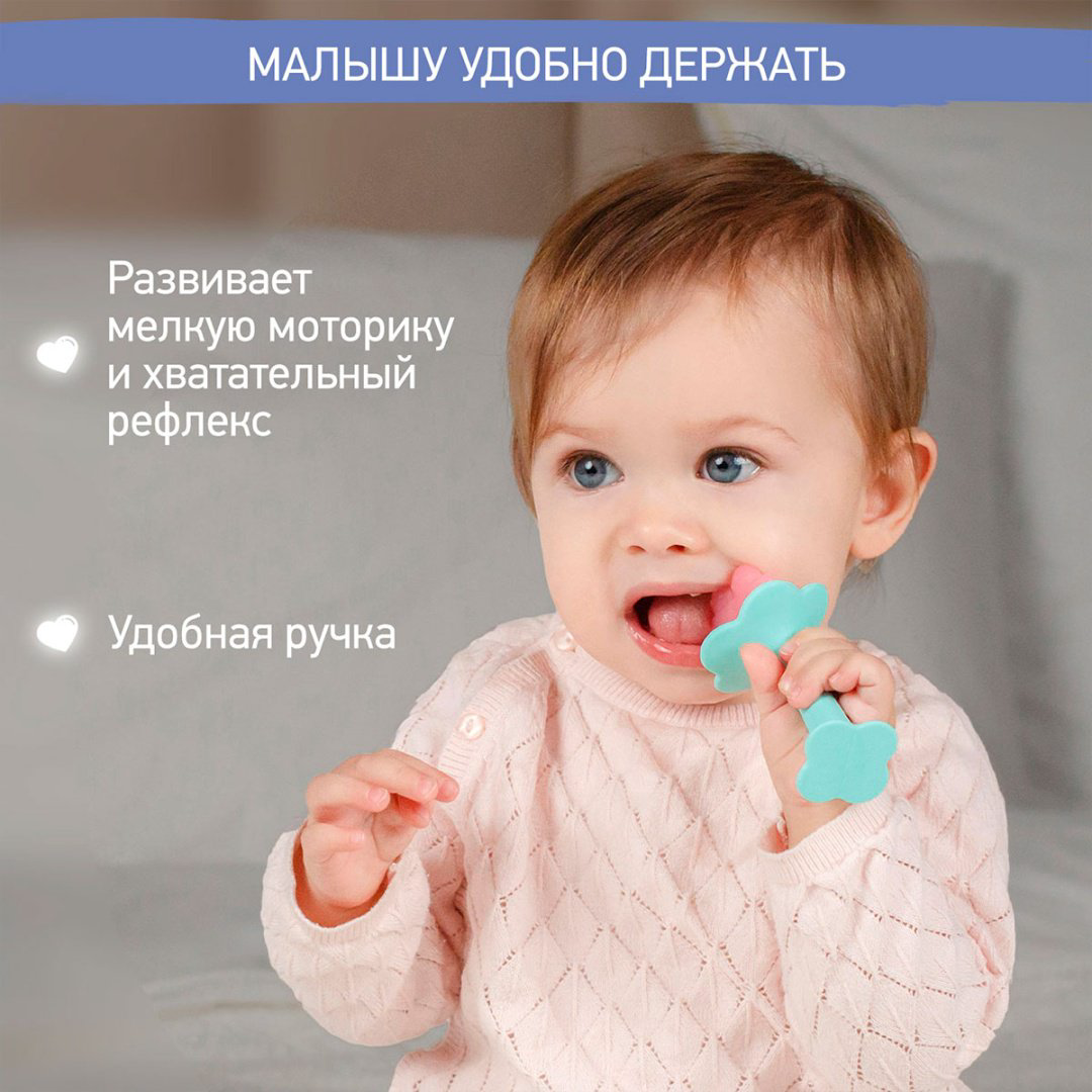 Прорезыватель Roxy RST-005, 2 шт, мультиколор купить,NaN